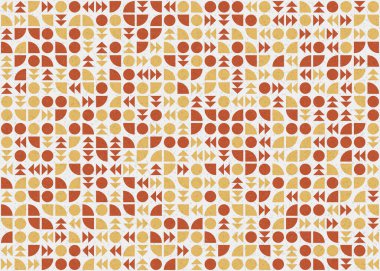 Soyut geometrik desen, üretken hesaplama sanatı 