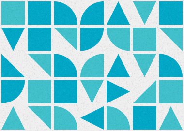 Soyut geometrik desen, üretken hesaplama çizimi