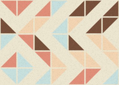 Soyut geometrik desen, üretken hesaplama sanatı 