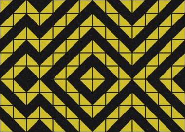 Soyut geometrik desen, üretken hesaplama çizimi