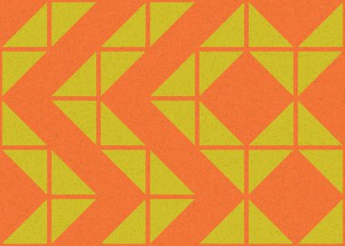 Soyut geometrik desen, üretken hesaplama sanatı 