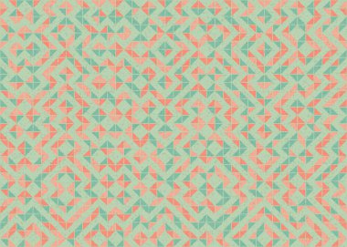 Soyut geometrik desen, üretken hesaplama sanatı 