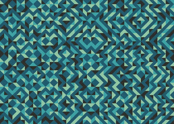 Soyut geometrik desen, üretken hesaplama çizimi