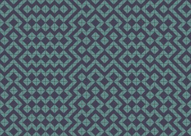 Soyut geometrik desen, üretken hesaplama sanatı 