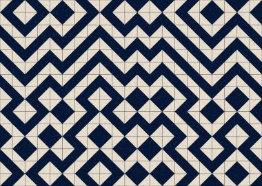 Soyut geometrik desen, üretken hesaplama sanatı 