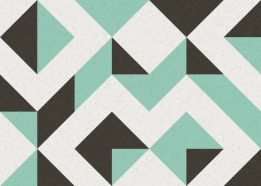 Soyut geometrik desen, üretken hesaplama sanatı 