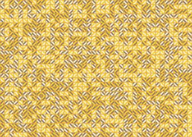 Soyut geometrik desen, üretken hesaplama sanatı 