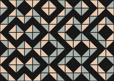 Soyut geometrik desen, üretken hesaplama çizimi