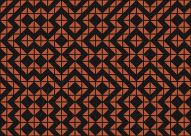 Soyut geometrik desen, üretken hesaplama sanatı 