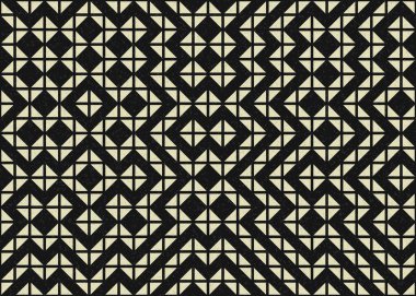 Soyut geometrik desen, üretken hesaplama çizimi