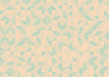 Soyut geometrik desen, üretken hesaplama sanatı 