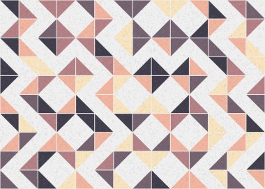 Soyut geometrik desen, üretken hesaplama sanatı 