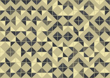 Soyut geometrik desen, üretken hesaplama sanatı 