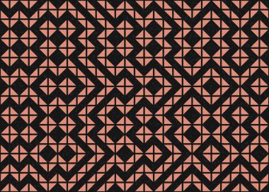 Soyut geometrik desen, üretken hesaplama çizimi