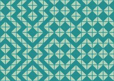 Soyut geometrik desen, üretken hesaplama çizimi