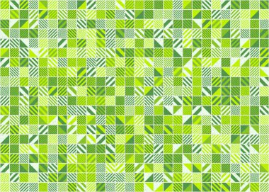 Soyut geometrik desen, üretken hesaplama çizimi