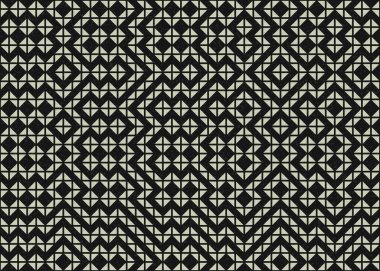 Soyut geometrik desen, üretken hesaplama sanatı 