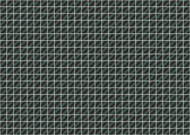 Soyut geometrik desen, üretken hesaplama çizimi