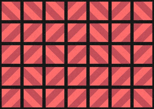 Padrão Geométrico Abstrato Ilustração Computacional Gerativa — Vetor de Stock