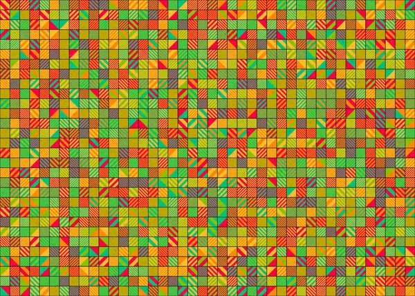 Soyut geometrik desen, üretken hesaplama sanatı 