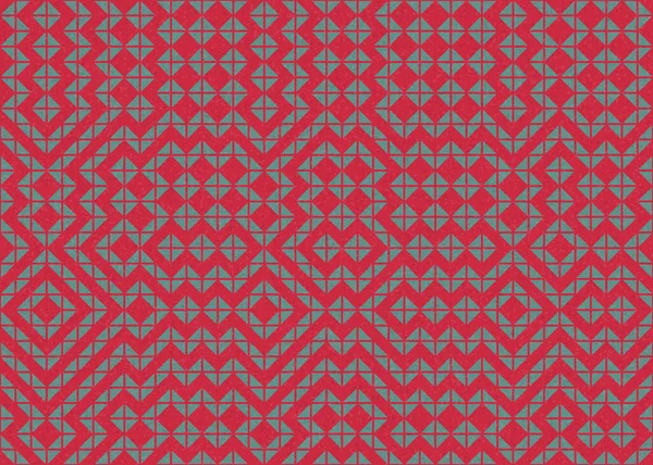 Schéma Géométrique Abstrait Illustration Numérique Générative — Image vectorielle