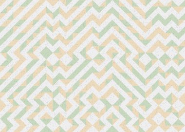 Soyut geometrik desen, üretken hesaplama sanatı 