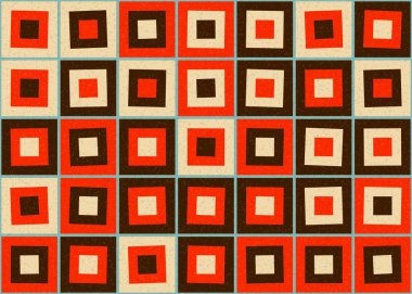 Soyut Geometrik Desen Üretken hesaplama sanatı, vektör illüstrasyonu