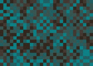 Soyut Geometrik Desen Üretken hesaplama sanatı, vektör illüstrasyonu