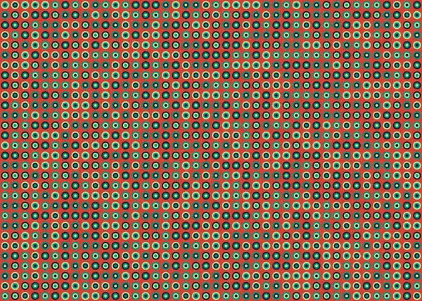 Abstrakte Geometrische Muster Generative Computergestützte Kunstillustration — Stockvektor