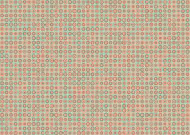 Soyut Geometrik Desen Üretken hesaplama sanatı, vektör illüstrasyonu