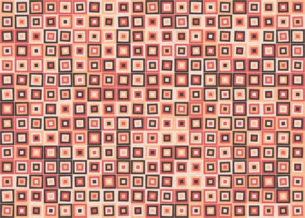 Abstract Geometric Pattern Generative Computational Art Vector Illustration — Vetor de Stock