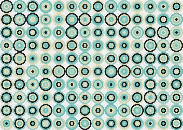 Abstract Geometric Pattern Generative Computational Art Vector Illustration —  Vetores de Stock