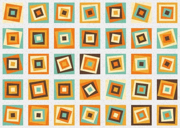 Abstract Geometric Pattern Generative Computational Art Vector Illustration — Vetor de Stock