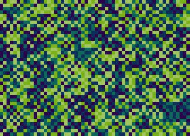 Soyut Geometrik Desen Üretken hesaplama sanatı, vektör illüstrasyonu