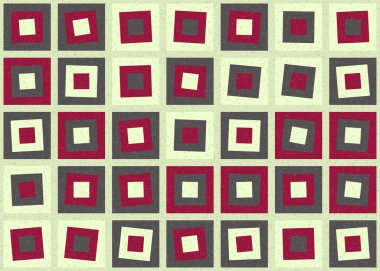 Soyut Geometrik Desen Üretken hesaplama sanatı, vektör illüstrasyonu