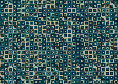 Soyut Geometrik Desen Üretken hesaplama sanatı, vektör illüstrasyonu