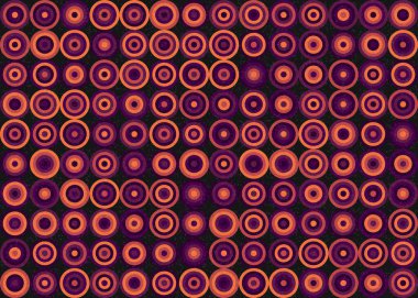 Soyut Geometrik Desen Üretken hesaplama sanatı, vektör illüstrasyonu