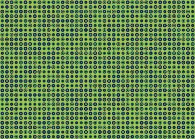 Soyut Geometrik Desen Üretken hesaplama sanatı, vektör illüstrasyonu