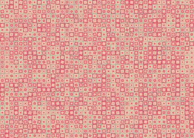 Soyut Geometrik Desen Üretken hesaplama sanatı, vektör illüstrasyonu