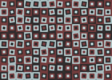 Soyut Geometrik Desen Üretken hesaplama sanatı, vektör illüstrasyonu