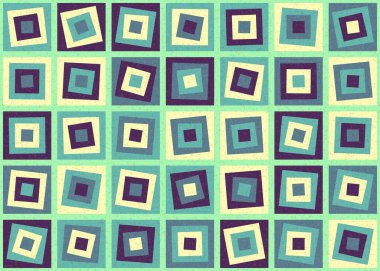 Soyut Geometrik Desen Üretken hesaplama sanatı, vektör illüstrasyonu