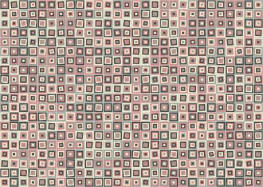 Soyut Geometrik Desen Üretken hesaplama sanatı, vektör illüstrasyonu