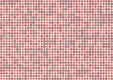 Soyut Geometrik Desen Üretken hesaplama sanatı, vektör illüstrasyonu