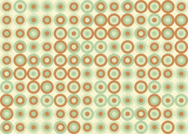 Soyut Geometrik Desen Üretken hesaplama sanatı, vektör illüstrasyonu