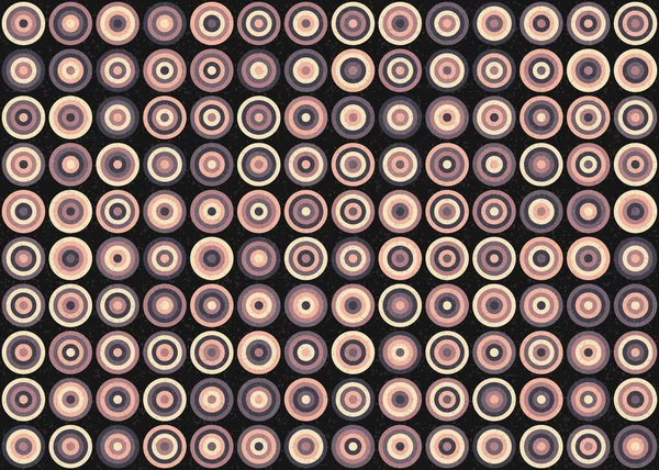 Abstract Geometric Pattern Generative Computational Art Vector Illustration — Vetor de Stock