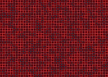 Soyut Geometrik Desen Üretken hesaplama sanatı, vektör illüstrasyonu