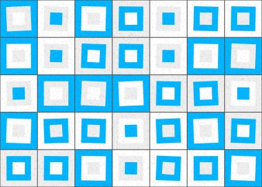 Soyut Geometrik Desen Üretken hesaplama sanatı, vektör illüstrasyonu