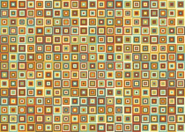 Soyut Geometrik Desen Üretken hesaplama sanatı, vektör illüstrasyonu