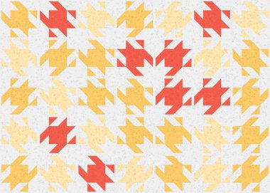 Soyut Geometrik Desen, üretken hesaplama sanatı çizimi 