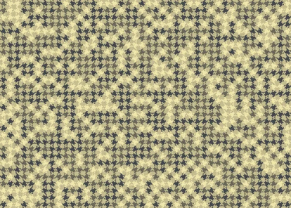 Abstrakte Geometrische Muster Generative Computergestützte Kunstillustration — Stockvektor